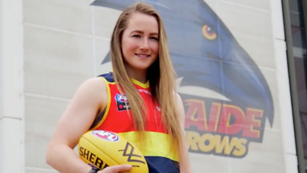 ailishconsidine.jpg Ailish Considine is adapting to the oval ball after arriving from Ireland - AFLW,Ailish Considine,Adelaide Crows